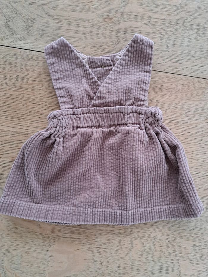 Robe velour côtelée - photo numéro 2