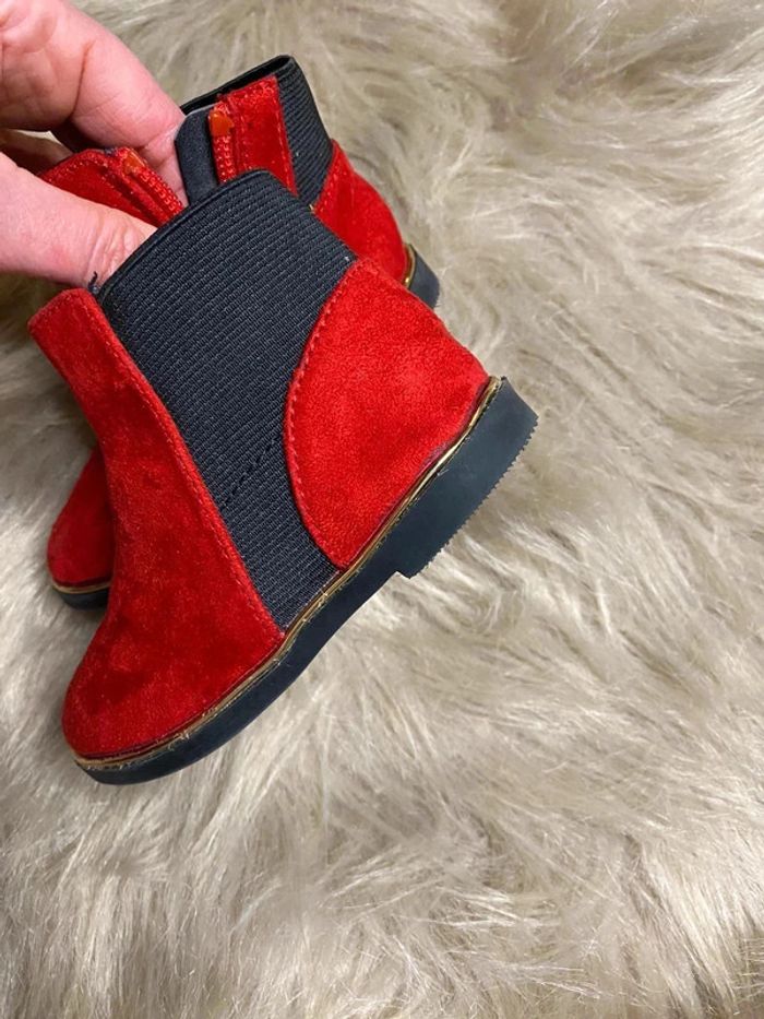 Bottines rouges - photo numéro 3