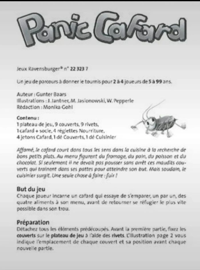 Panic cafard - photo numéro 3