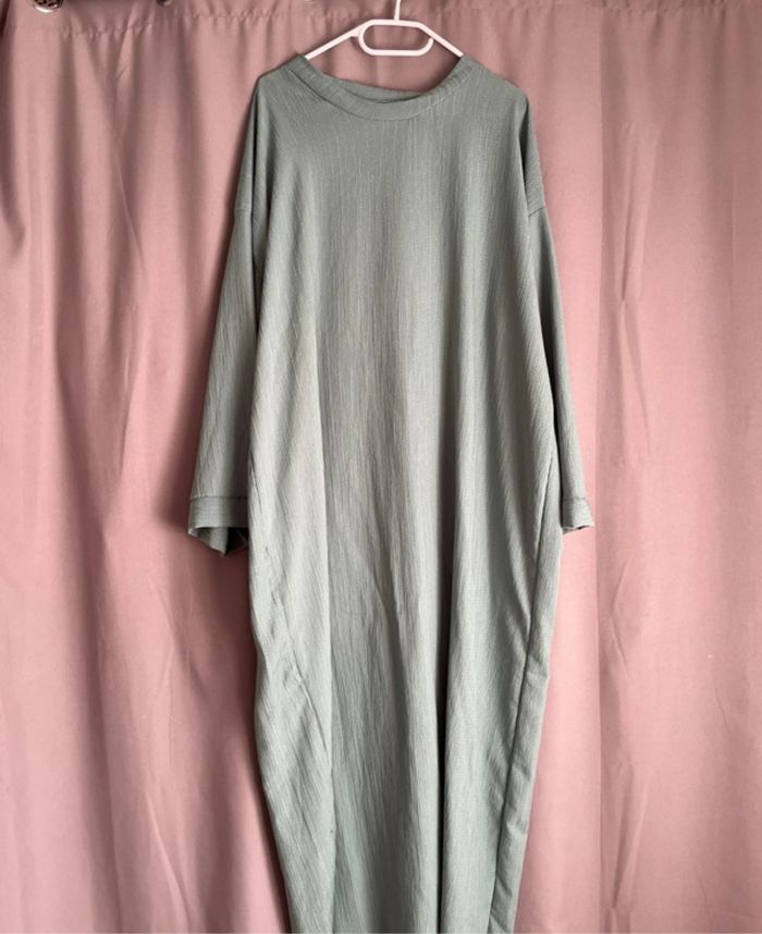 Abaya vert d’eau - photo numéro 2