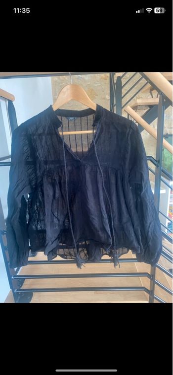 Blouse noire 