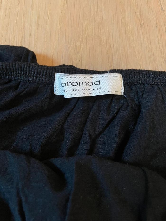 Haut noir volanté - Promod - S - photo numéro 3