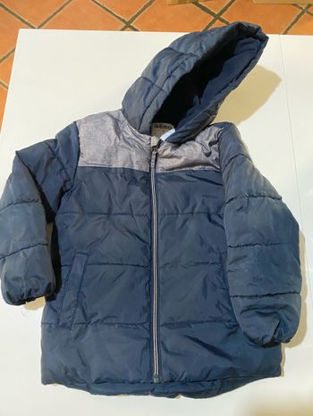 Manteau garçon bleu taille 5 ans gémo
