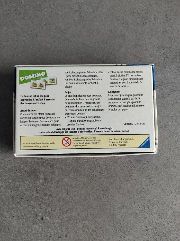 Jeu de domino Les animaux de la ferme - photo numéro 4