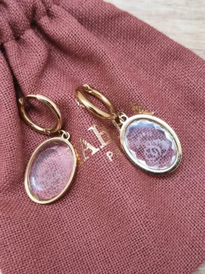 🪷 boucles d'oreilles namaste 🙏 - photo numéro 3