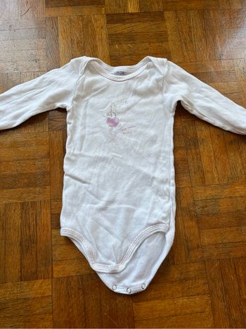 Body petit bateau 12 mois