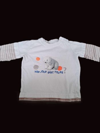 T-shirt manches longues Tissaia 12 mois