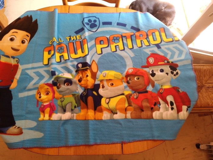 Couverture polaire Pat Patrouille