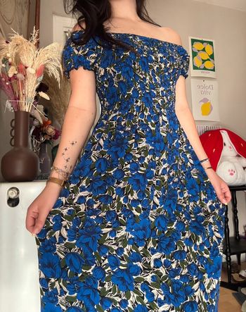 Robe bleu
