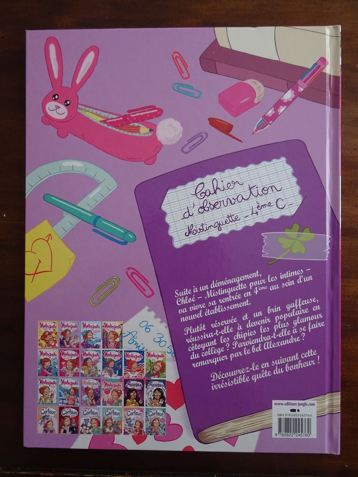 BD Mistinguette En quête d’amour NEUVE - photo numéro 2