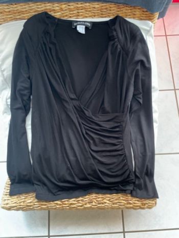 Blouse cache cœur. T40