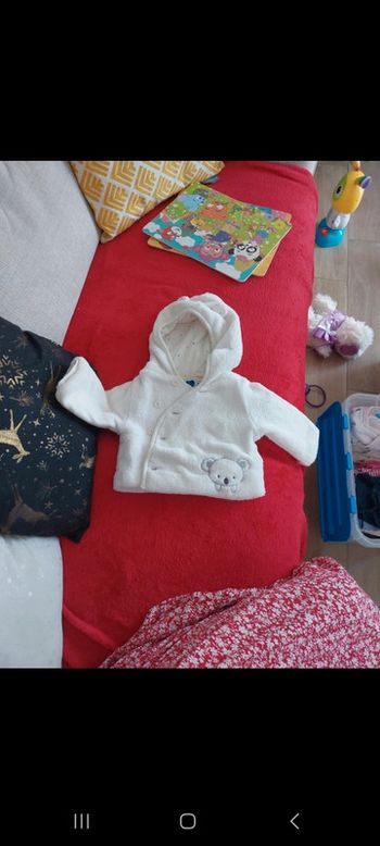 Manteau mix  3mois