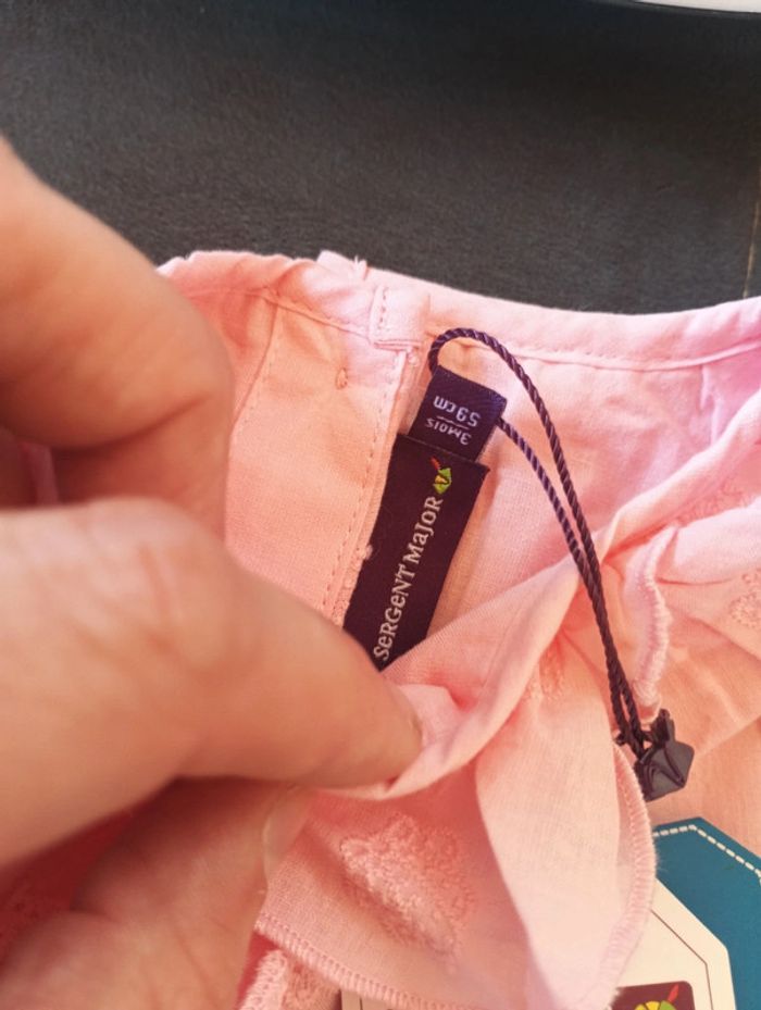 Ensemble Robe avec boomer assorti Fille 3 mois Sergent major - photo numéro 3