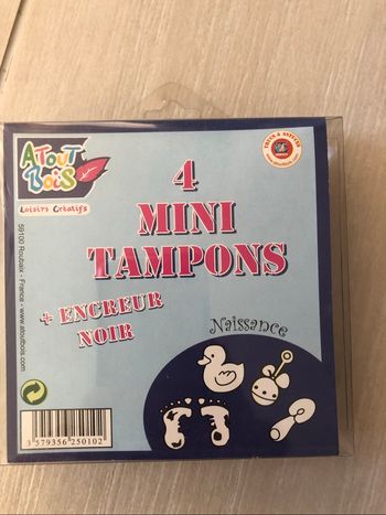 Mini tampons naissance