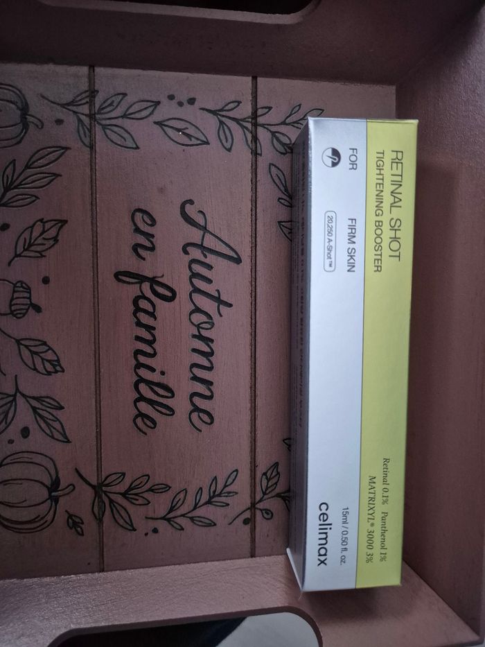 #Celimax

Booster de raffermissement Retinal Shot, 15 ml neuf