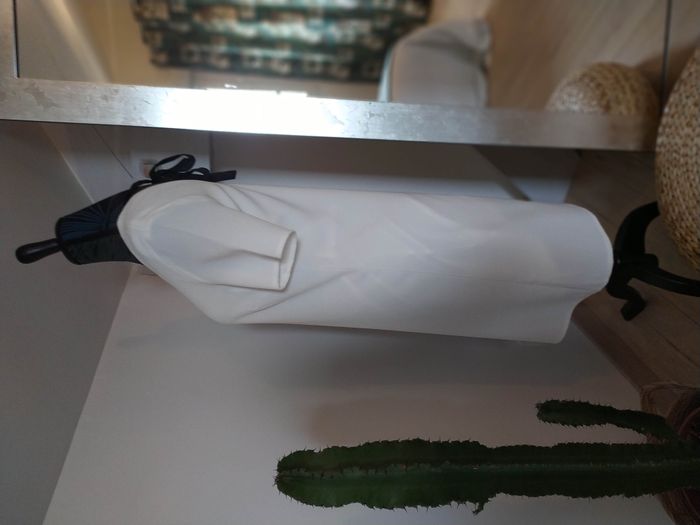 Robe habillée crème ruban noir dans dos 36 - photo numéro 2