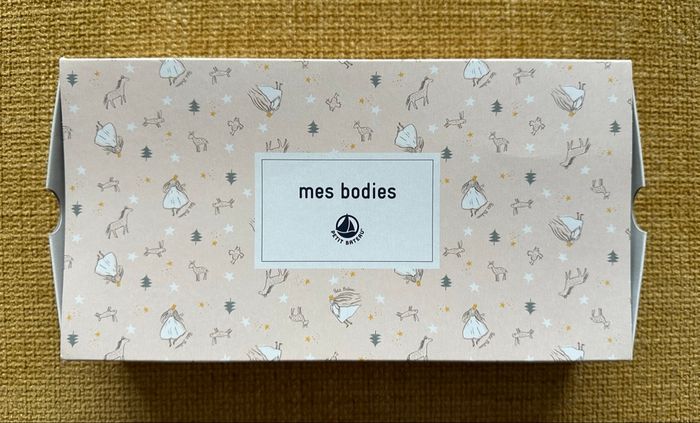 Lot de 5 bodies manches longues Petit Bateau - photo numéro 2