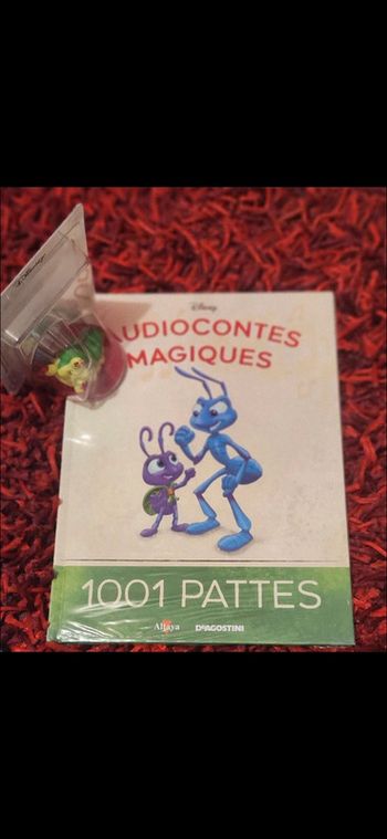 Livre et figurine36 des audiocontes Magiques altaya audio conte audio compte disney