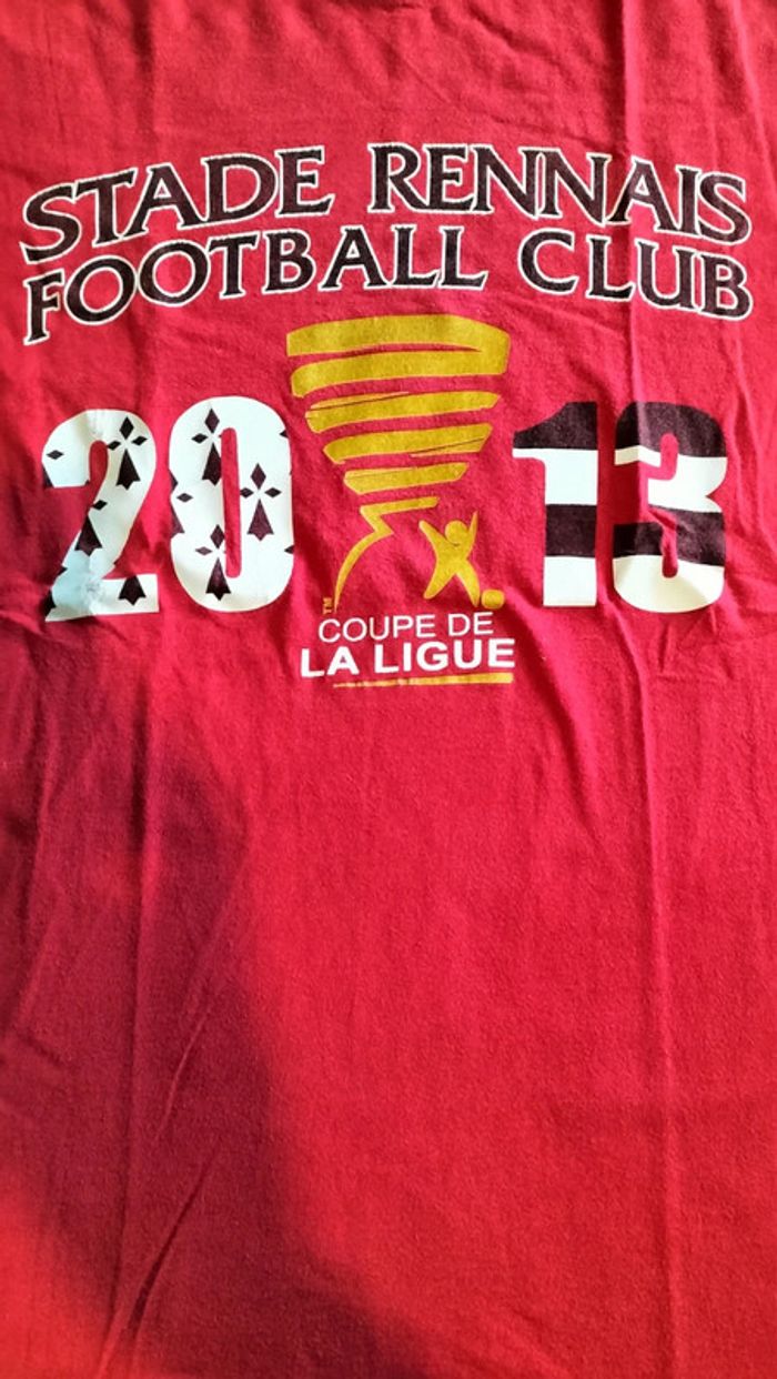 Tee-shirt Stade Rennais taille S - photo numéro 3