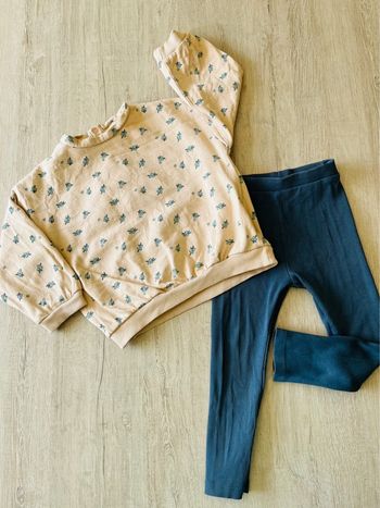 Sweat-shirt et leggings bébé fille kiabi