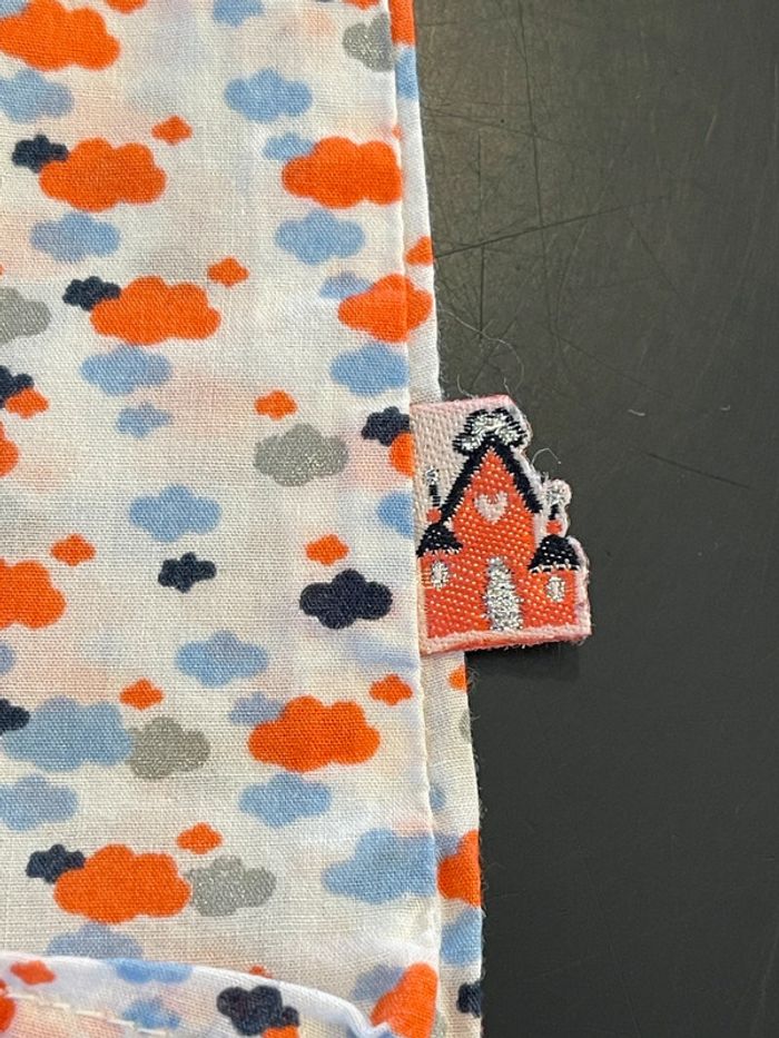 Blouse nuages col Claudine 3 ans - photo numéro 2