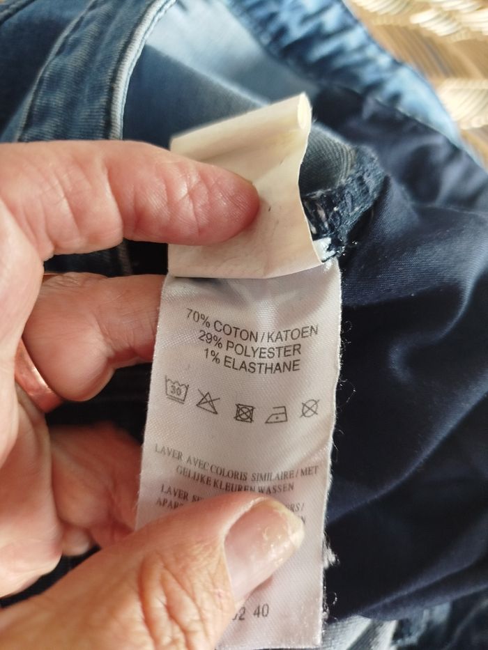 Jean 👖 brodé élastique Toscane - photo numéro 10