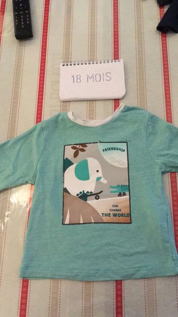 T-shirt manches longues 18 mois Obaïbi