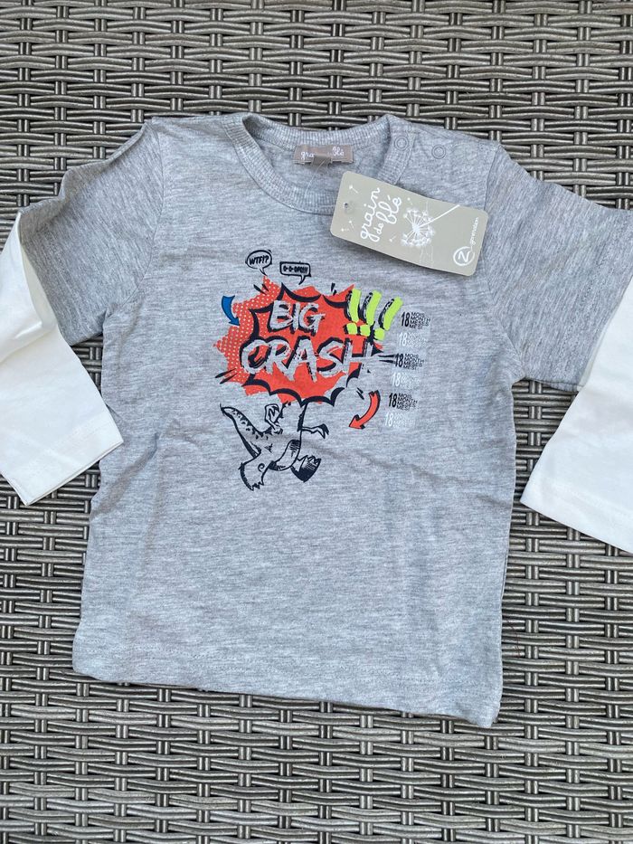 TEE shirt grain de blé taille 18 mois neuf