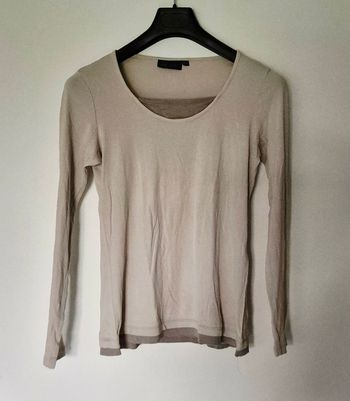 Top de maternité beige - Kiabi Maman - Taille 38/40