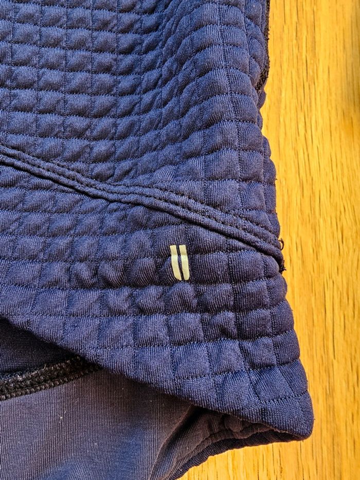 Pull Nobull matelassé bleu marine taille S femme - photo numéro 3