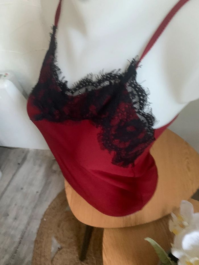 Débardeur dentelle Jennyfer taille XS - photo numéro 3
