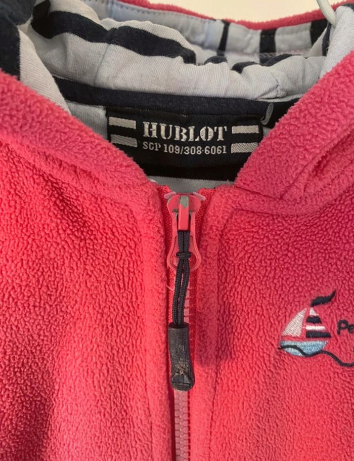 Polaire rose hublot 18/24mois - photo numéro 5