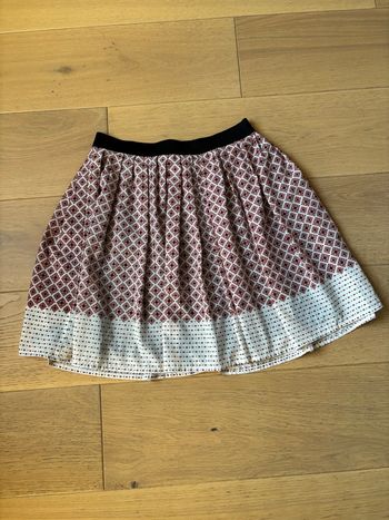 Jupe évasée à motifs