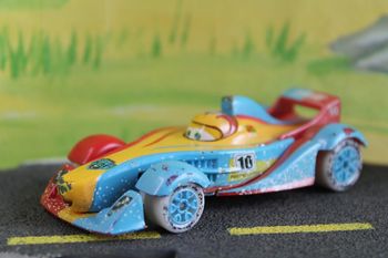 Disney Pixar cars Rip Cluthgoneski ice race