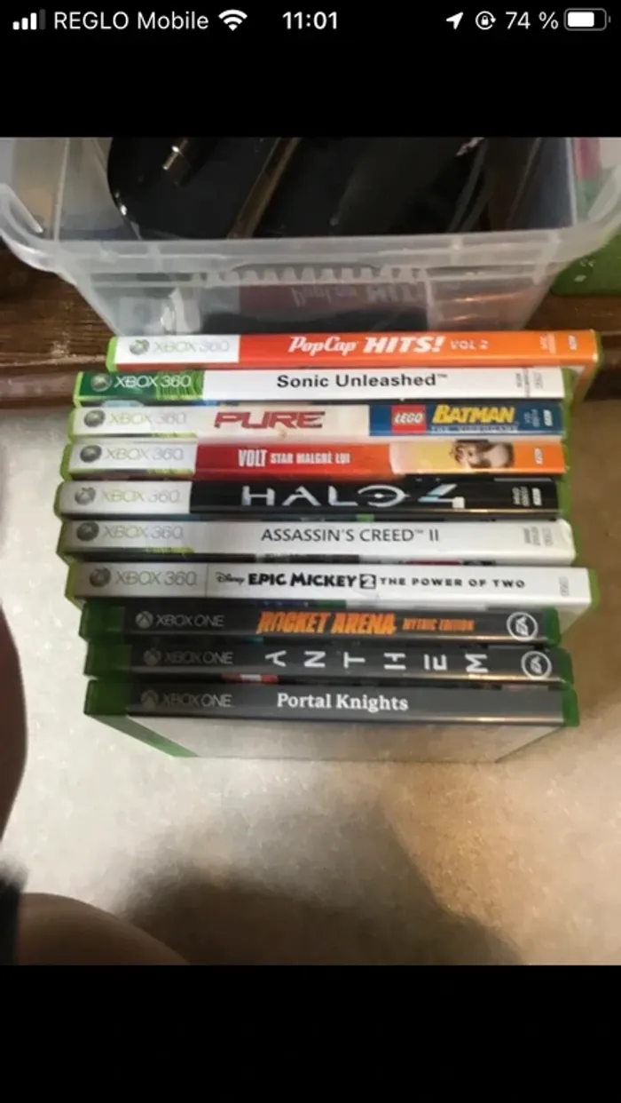 Jeux Xbox one et Xbox 360