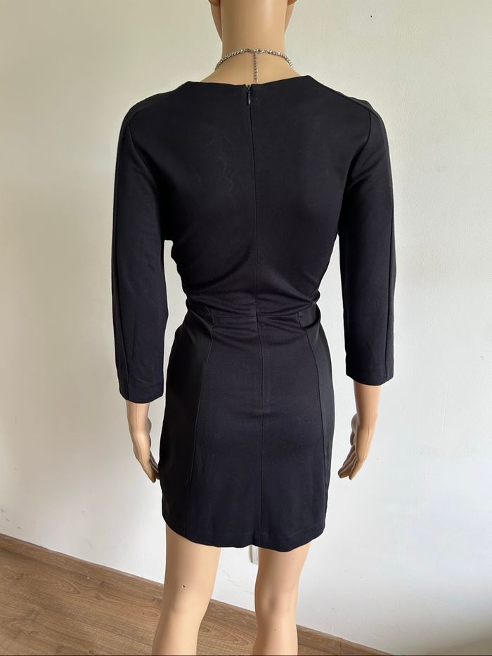 Robe noire à manches courtes Les Petites taille 36 TBE - photo numéro 5