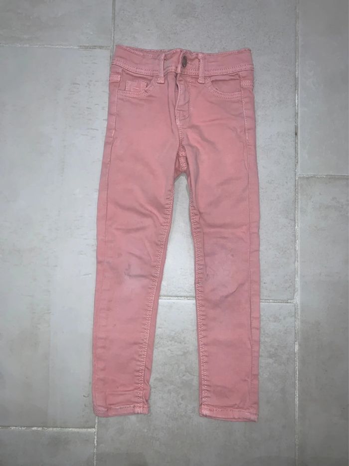 Jean skinny rose kiabi 110cm