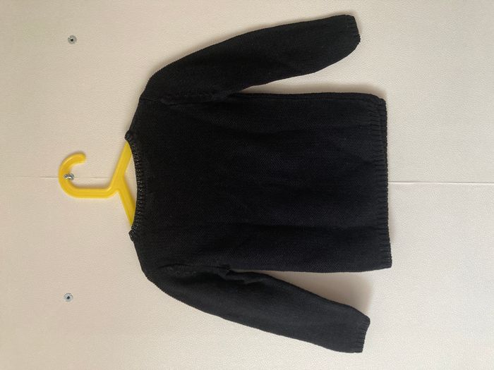 pull en maille de coton encolure pailleté - photo numéro 3