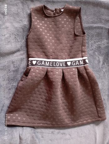 Robe épaisse coeur