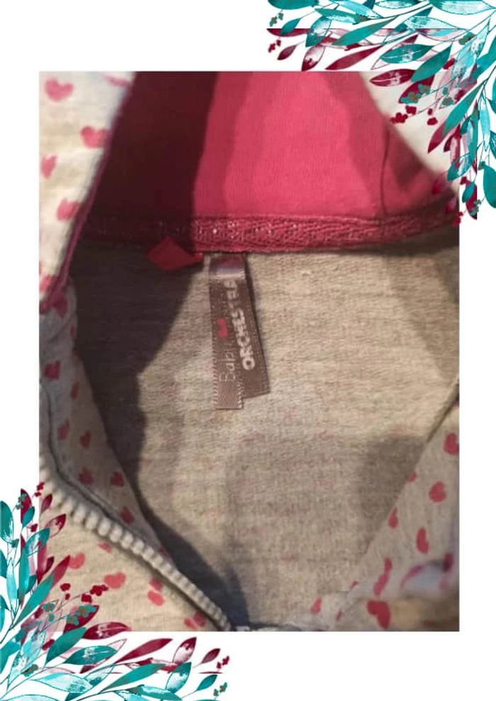 Gilet fille 6 mois. Coeurs - photo numéro 2