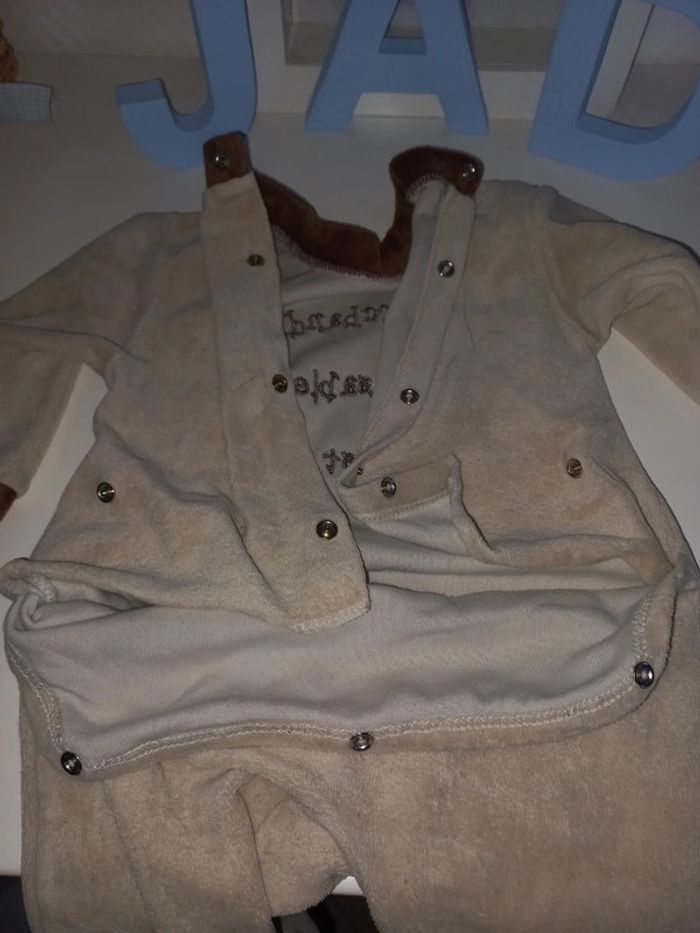 Pyjama / Dors bien / Grenouillère excellent état garçon taille 6 mois - photo numéro 12