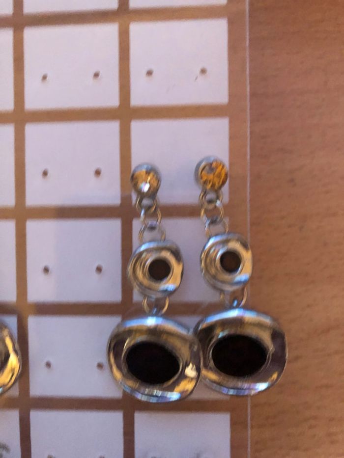Lots de 6 paires boucles d'oreilles - photo numéro 2
