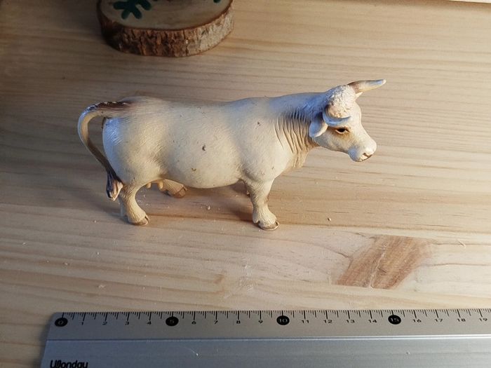 Schleich Vache beige figurine animal de la ferme - photo numéro 6