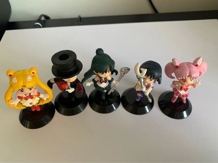 5 minis Figurines Sailor Moon - photo numéro 4