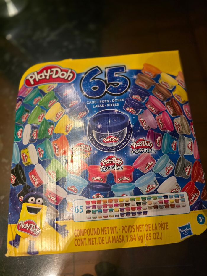 Pâte à modeler Play-Doh 65 ans
