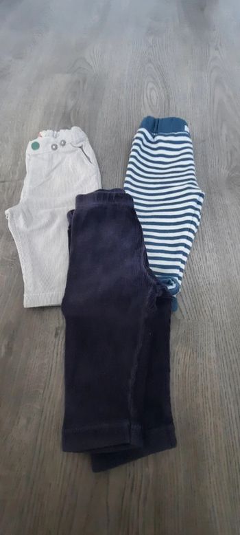 3 pantalons 3mois