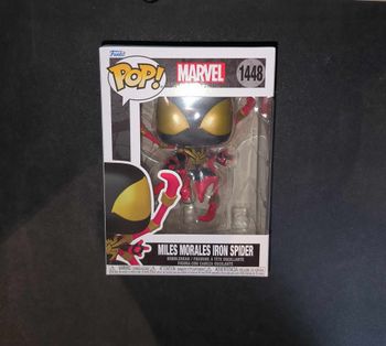 Figurine Funko Pop / Miles Morales Iron Spider 1448 / Marvel
