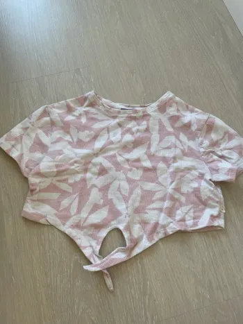 Top été rose pale 3 ans