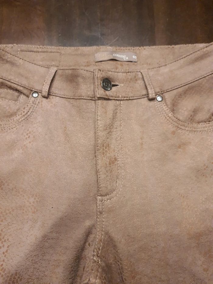 Pantalon Comme Ça marron  fr 40 - photo numéro 13