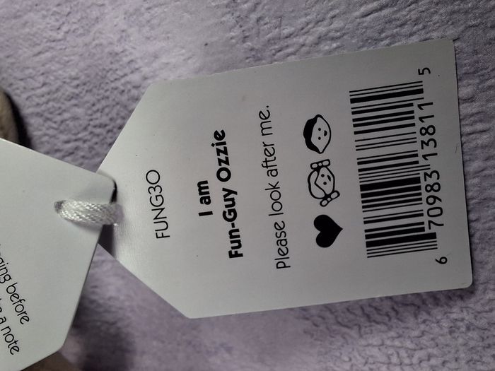 Peluche Jellycat retired Fun-Guy Ozzie yellow mushroom champi foret FUNG3O NWT - photo numéro 6